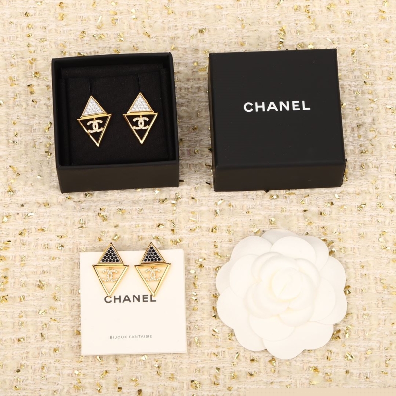 Ch*el earrings